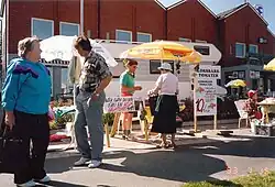 Tomatkarnevalen (The Tomato Carnival) in Närpes, Finland, in 1993