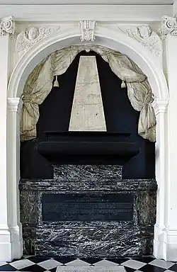 The monument to the brain of James II of England