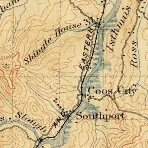 1896 USGS Topographic Map