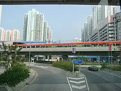 Chung Fu stop (on viaduct)