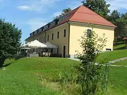 Trebnik Mansion's northern tract, called Dvor Trebnik