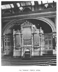 Tremont Temple interior, Boston, Massachusetts (1895–96).