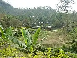 Tribal village near Madhabkunda Waterfall