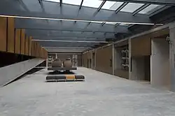 Troy Museum subterranean interior