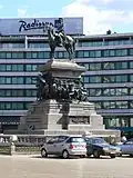 The Monument to the Tsar Liberator in Sofia commemorates Alexander II's decisive role in the Liberation of Bulgaria from Ottoman rule during the Russo-Turkish War of 1877–78.