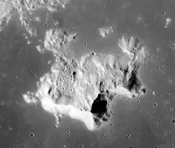 Apollo 15 mapping camera image of the central peak