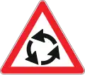 Roundabout ahead