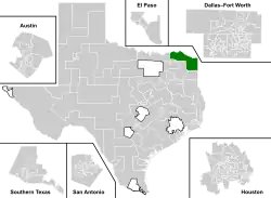 Map of the district