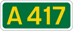 A417 shield