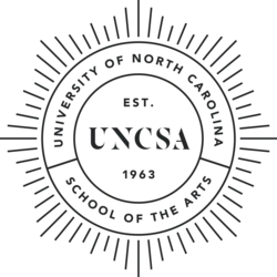 This is the seal of the University of North Carolina School of the Arts