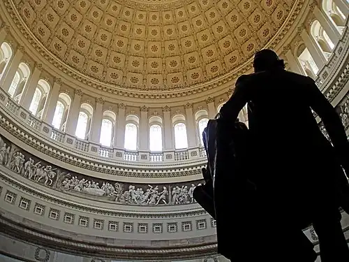 The Capitol rotunda in 2005
