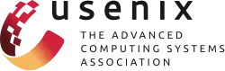 "USENIX" in red with subtitle "The Advanced Computing Systems Association" in gray