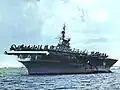 Philippine Sea anchored in 1954