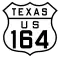 U.S. Highway 164 marker