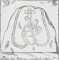 17th century drawing.