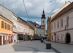 King Tomislav Street, a central promenade