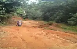 Umuezukwe Road, Awo-Omamma is an ancient access road that leads to Ughamiri (local name for Njaba River). The road leads to the historic and now abandoned Umuezukwe Oil mill factory on the waterfront. It was an important economic access road to the eastern coast via Njaba River-Oguta Lake-Orashi River waterways during the pre-colonial and oil palm trades.[1]