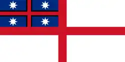Original flag of the United Tribes of New Zealand