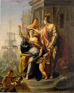 Allegory on the Virtues of Prince Bishop Friedrich Karl von Schönborn (c. 1737)