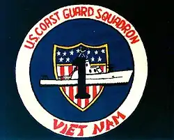 United States Coast Guard Squadron One unit patch during the Vietnam War
