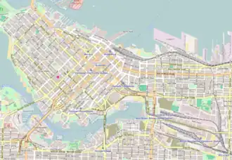 Robson Square is located in Downtown Vancouver (British Columbia)