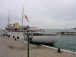 MY Shemara in Venice in October 2014