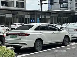 Venucia D60EV 2023 facelift (rear)