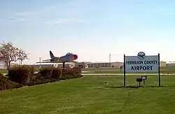 Airport entrance