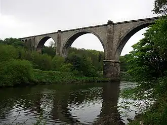 Victoria viaduct, river Wear