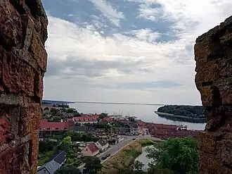 View of the city from the Goose Tower.