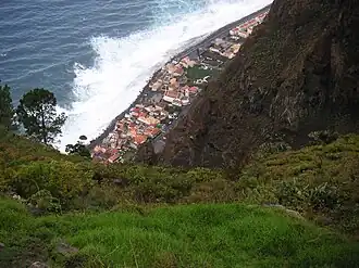The narrow band of Paúl do Mar, along the southwest corner of the island of Madeira
