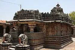Chennakeshava temple (1163 A.D.) at Hullekere in Hassan district