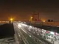 View of Muzaffarpur Junction at Night (before electrification)