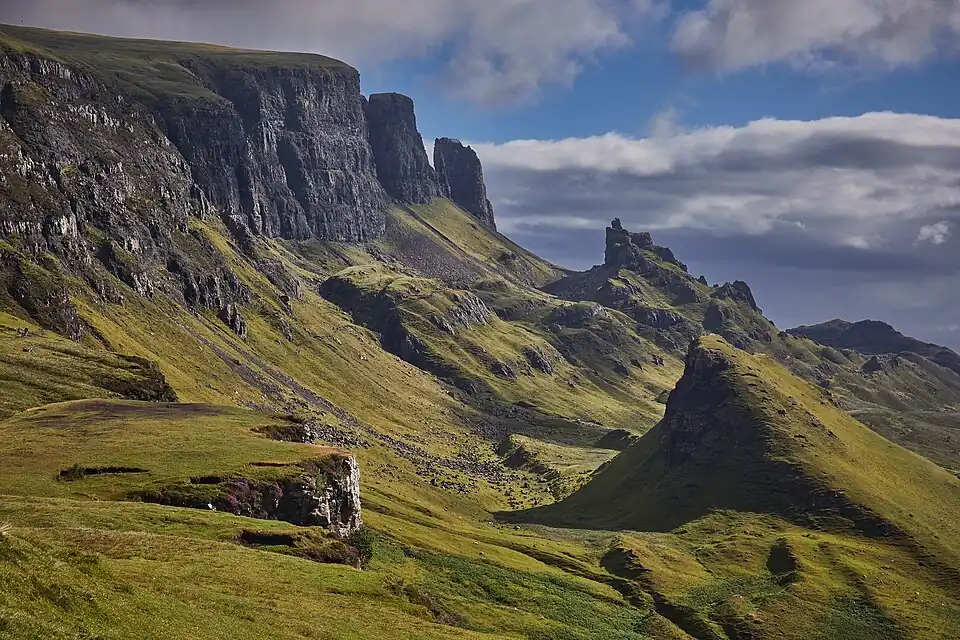 View towards the Quiraing