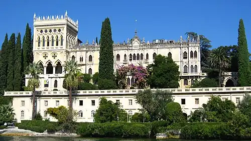Isola del Garda in Brescia, Italy (1903)