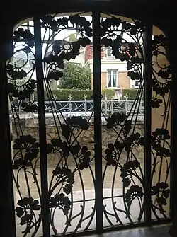 Entrance grill of the Villa Majorelle in Nancy (1901–02)