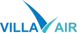 Villa Air new logo after rebranding from "Flyme Villa Air"