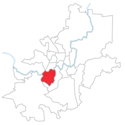 Location of Lazdynai