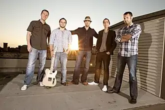 From left to right: Will Crowden, Benjamin Bassett, Ryan Tibbs, Cesar Corral and Matt Zimmerman.