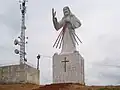 View of the Divine Mercy monument.