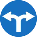 15: Prescribed direction: Turn left or right