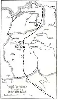 Württ. units at Eastern Front in late 1914