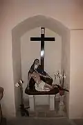 Pieta in the church