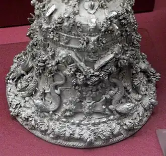 The bell by Wenzel Jamnitzer, once owned by Horace Walpole and discussed below