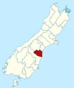 Waimate district in the South Island