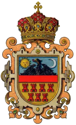 Coat of arms of Transylvania by Hugo Gerard Ströhl