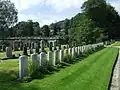 The 35 graves of the crew of HMS Untamed