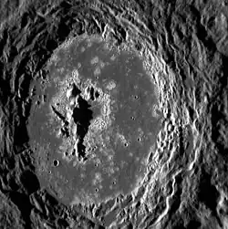 Another closeup of Warhol (MESSENGER NAC)