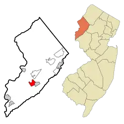 Map of Brass Castle CDP in Warren County