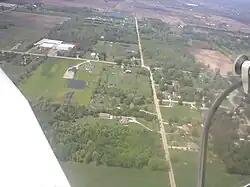 Aerial view of the community of Borculo